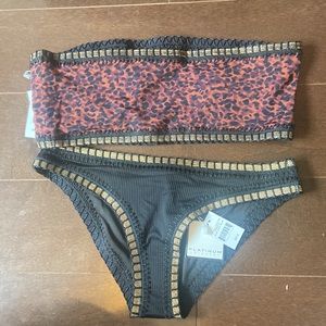 NWT Platinum Swimwear Bikini Set